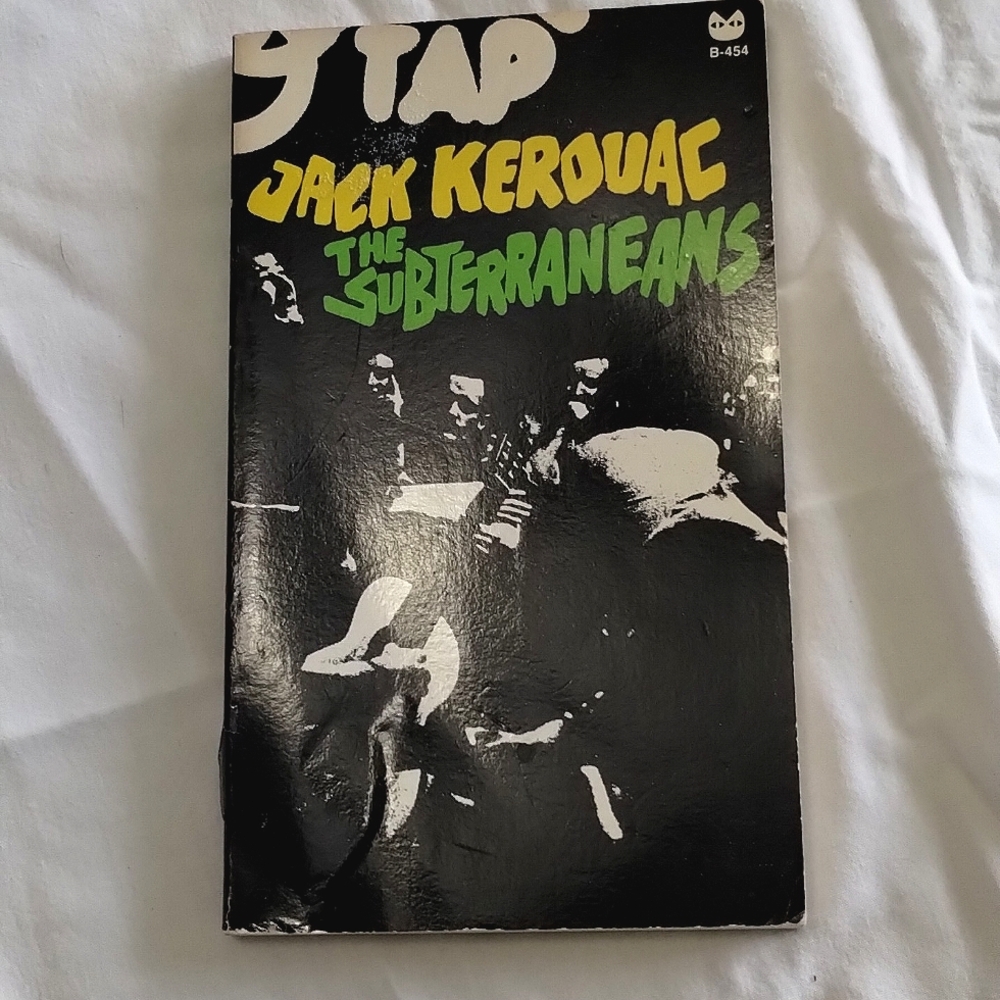 1st/THE SUBTERRANEANS by JACK KEROUAC 1981 VINTAGE PB BOOK GROVE PRESS BLACK CAT